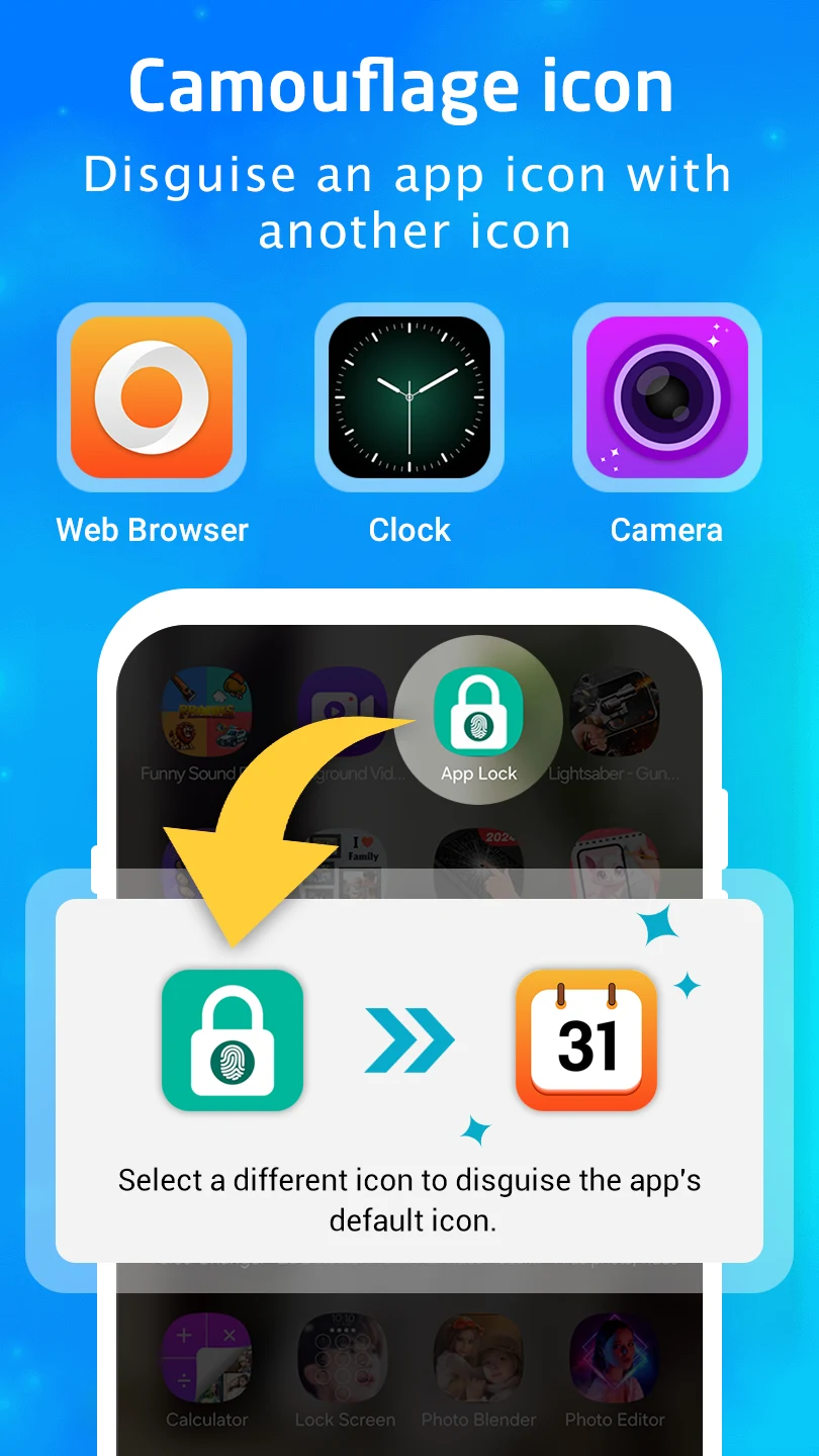 App lock - Fingerprint screenshot